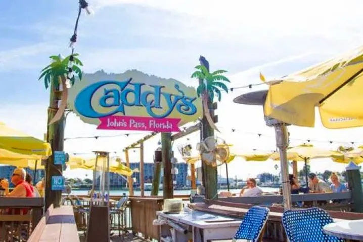 Caddy's at John's Pass in Madeira Florida
