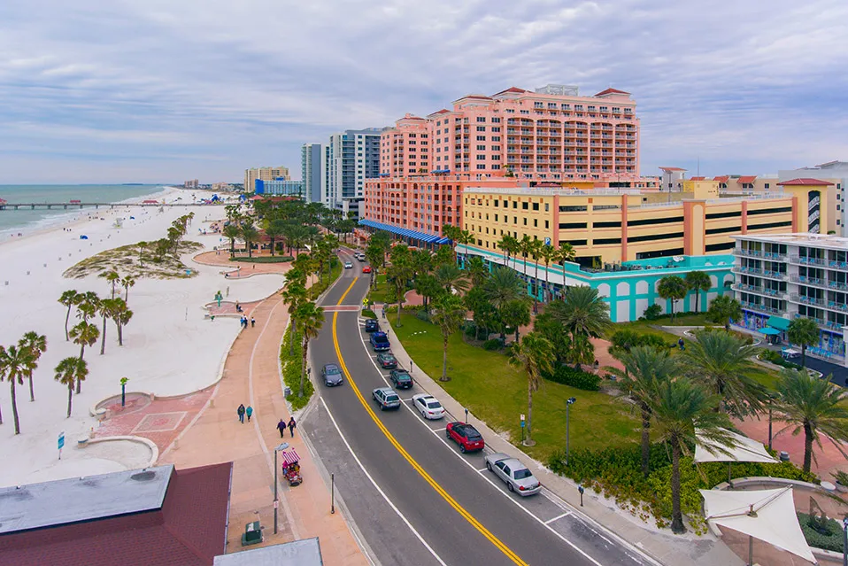 Clearwater Beach Florida - Beach Walk Promenade & Dining