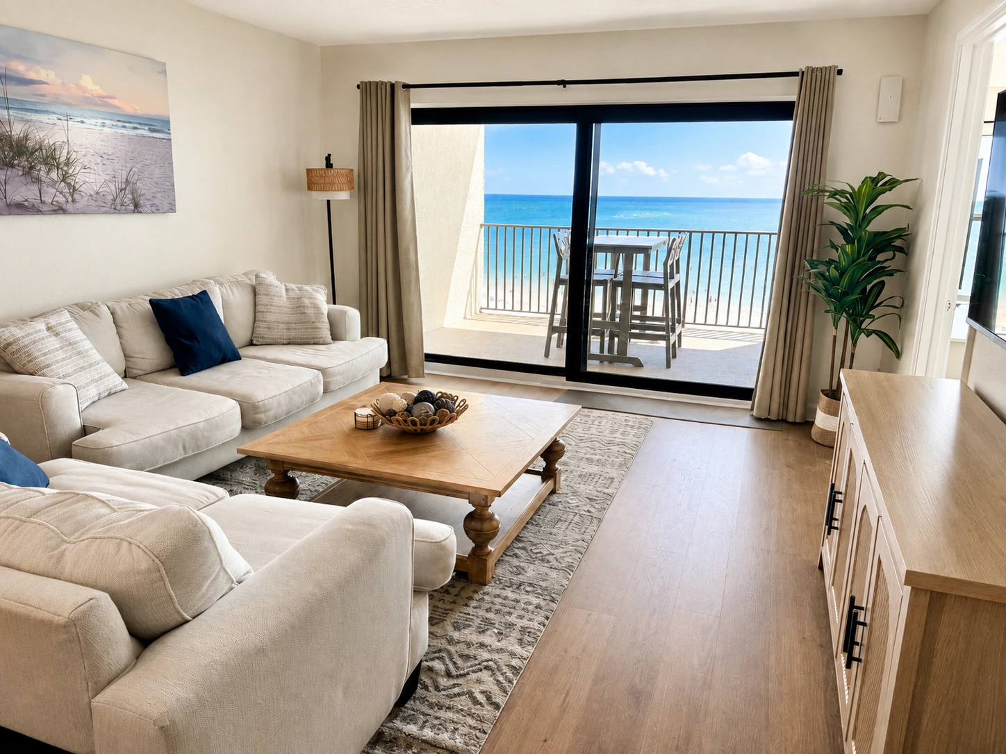 Sandy Shores Condominium - Unit 503 - Living Room
