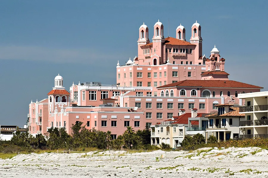 Don CeSar Pink Hotel at St. Pete Beach Florida