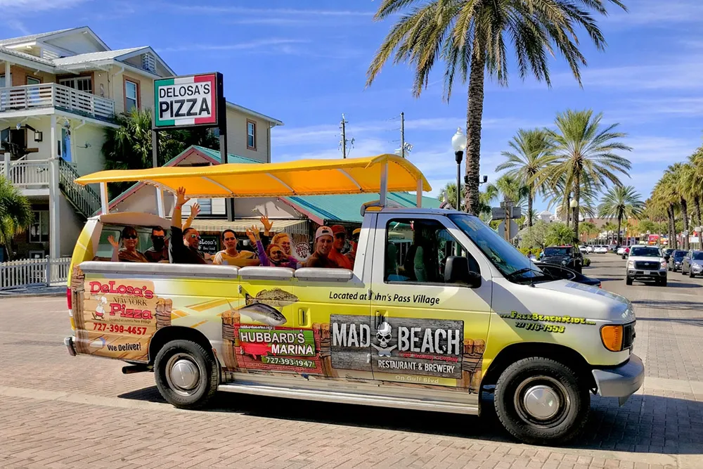 Free Beach Ride & Island Hopper