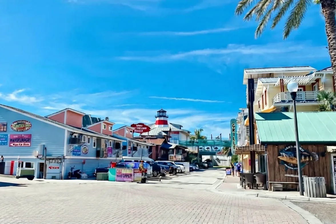 Classic Florida Gulf Coast Beach Town