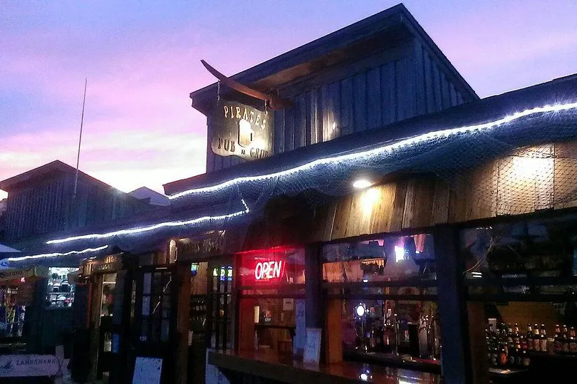 Pirates Pub N Grub at John's Pass in Madeira Florida