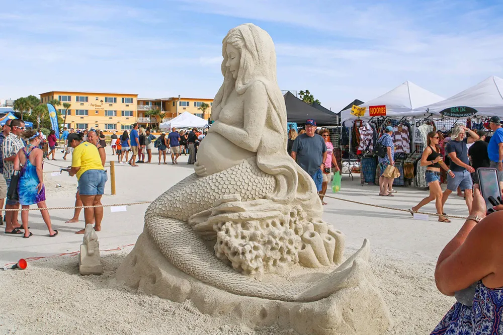 Sanding Ovations Sand Art competitions in Treasure Island