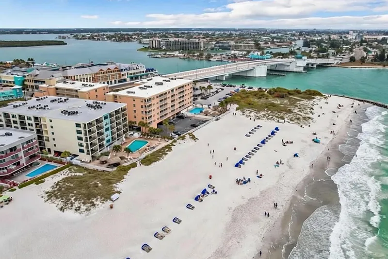Gulf-Front Location in Madeira Beach Florida
