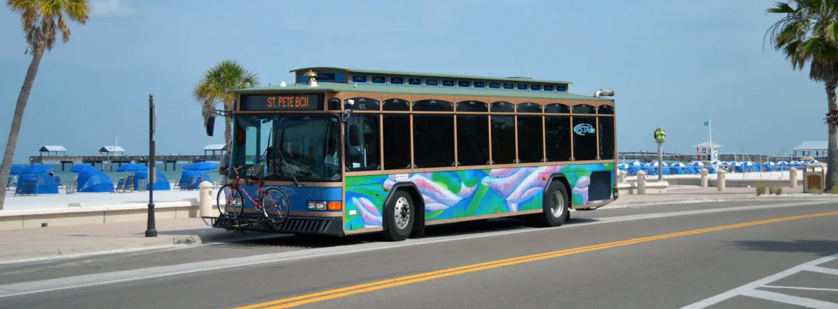 Suncoast Beach Trolley PSTA - Gulf Coast Florida